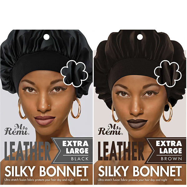 Luxury Satin Lined Stretch Tie Bonnet for ALL Hair Types 