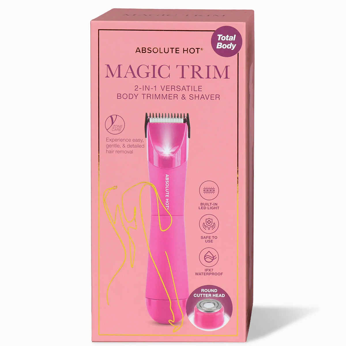 Absolute Hot Magic Trim 2-in-1 Versatile Body Trimmer & Shaver ...