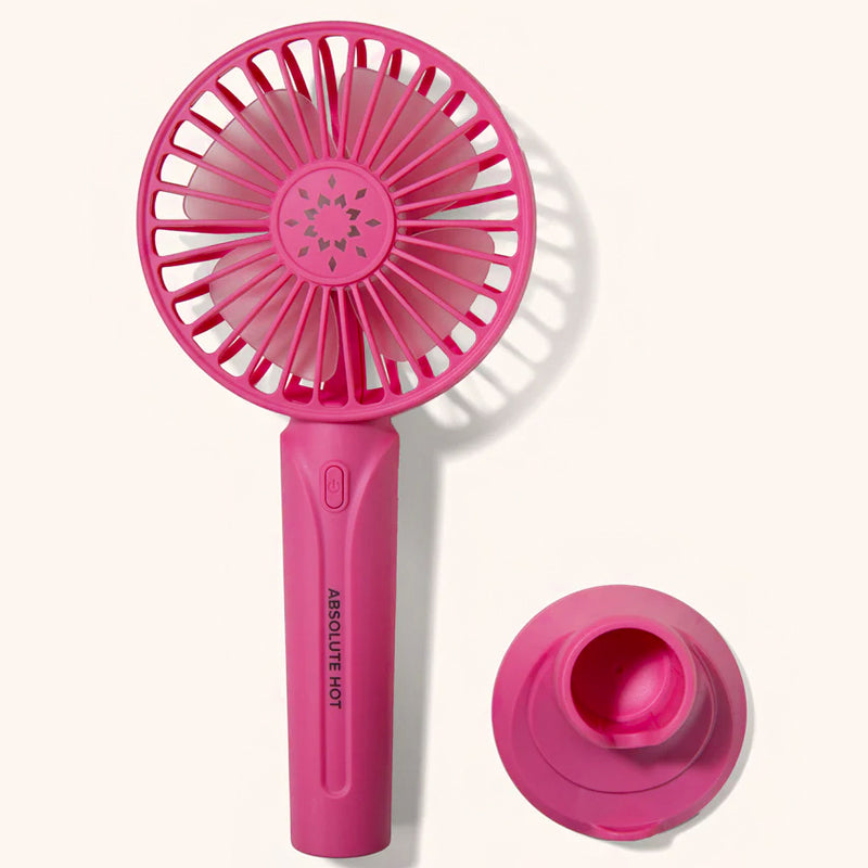 AH Absolute Hot Standing Beauty Fan - HOT PINK :: WigTypes.com