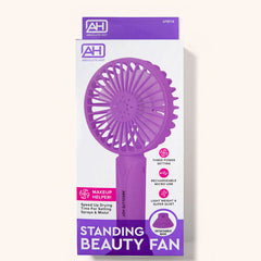 AH Absolute Hot Standing Beauty Fan - PURPLE