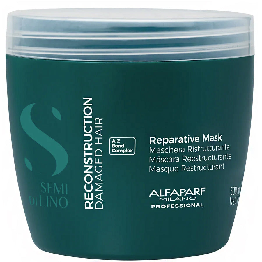 Alfaparf Milano Semi Di Lino Reconstruction Reparative Mask 17.2oz