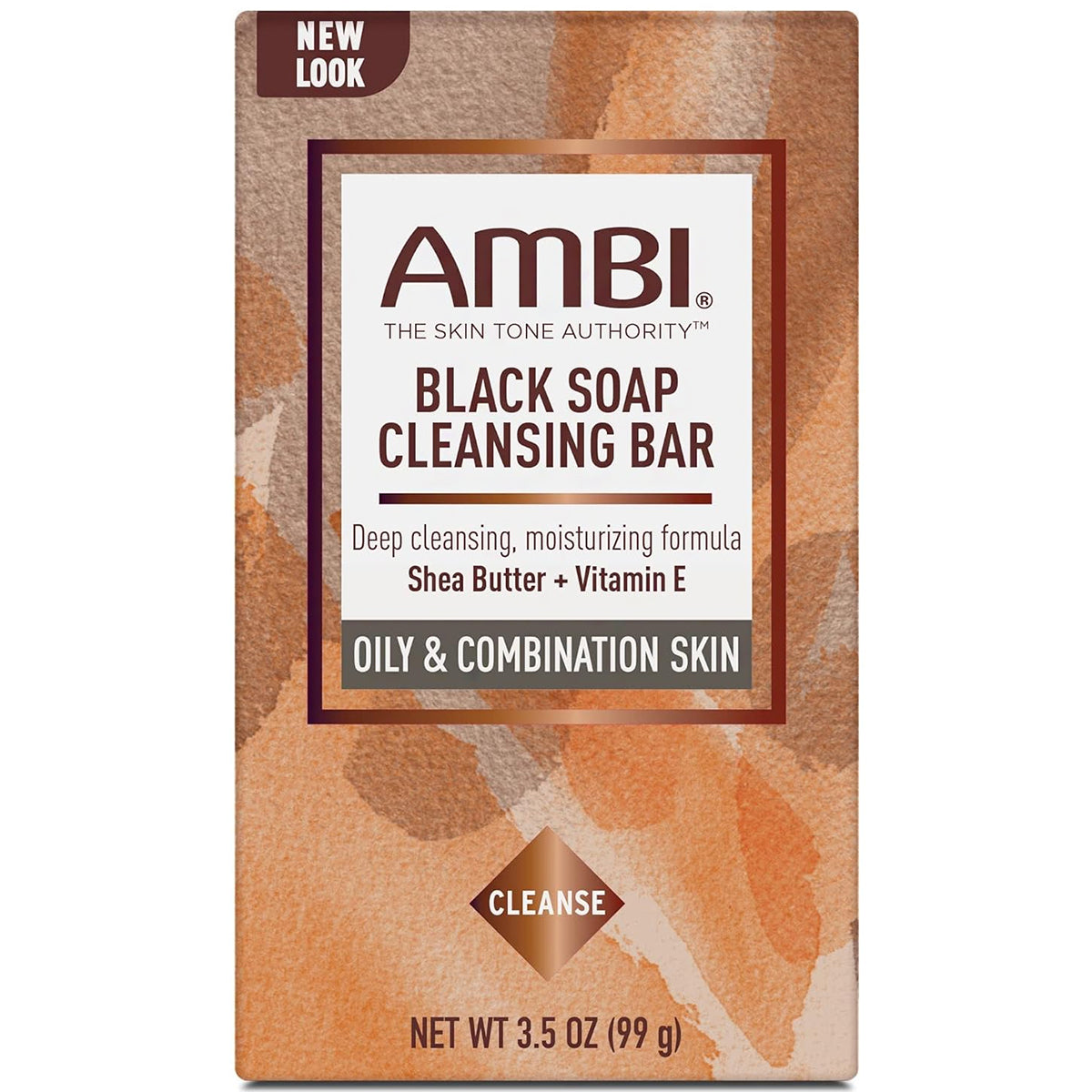 Ambi Black Soap Cleansing Bar - Oily & Combination Skin 3.5oz