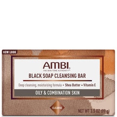 Ambi Black Soap Cleansing Bar - Oily & Combination Skin 3.5oz