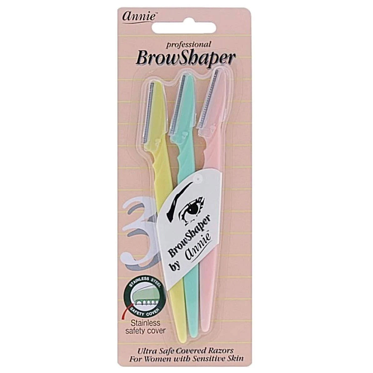 Annie #5133 Eyebrow Brow Shaper - 3-Pack