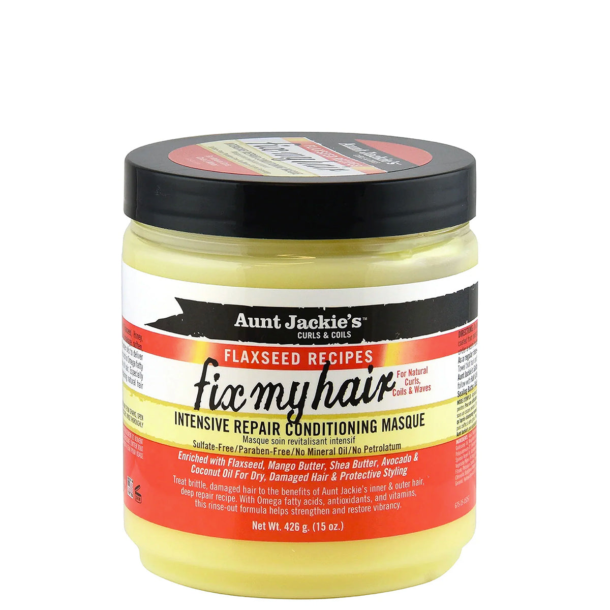 Aunt Jackie's Fix My Hair Intensive Repair Conditioning Masque 15oz