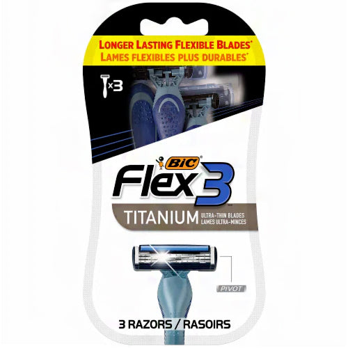 BiC Flex 3 Titanium 3 Razors