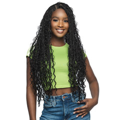 Bobbi Boss Synthetic Glueless HD Braid Full Lace Wig - FLS001 BOHO BOX BRAID 32