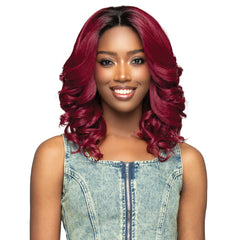 Bobbi Boss Synthetic Hair 13x4 Glueless HD Lace Frontal Wig - MLF267 ROWAN