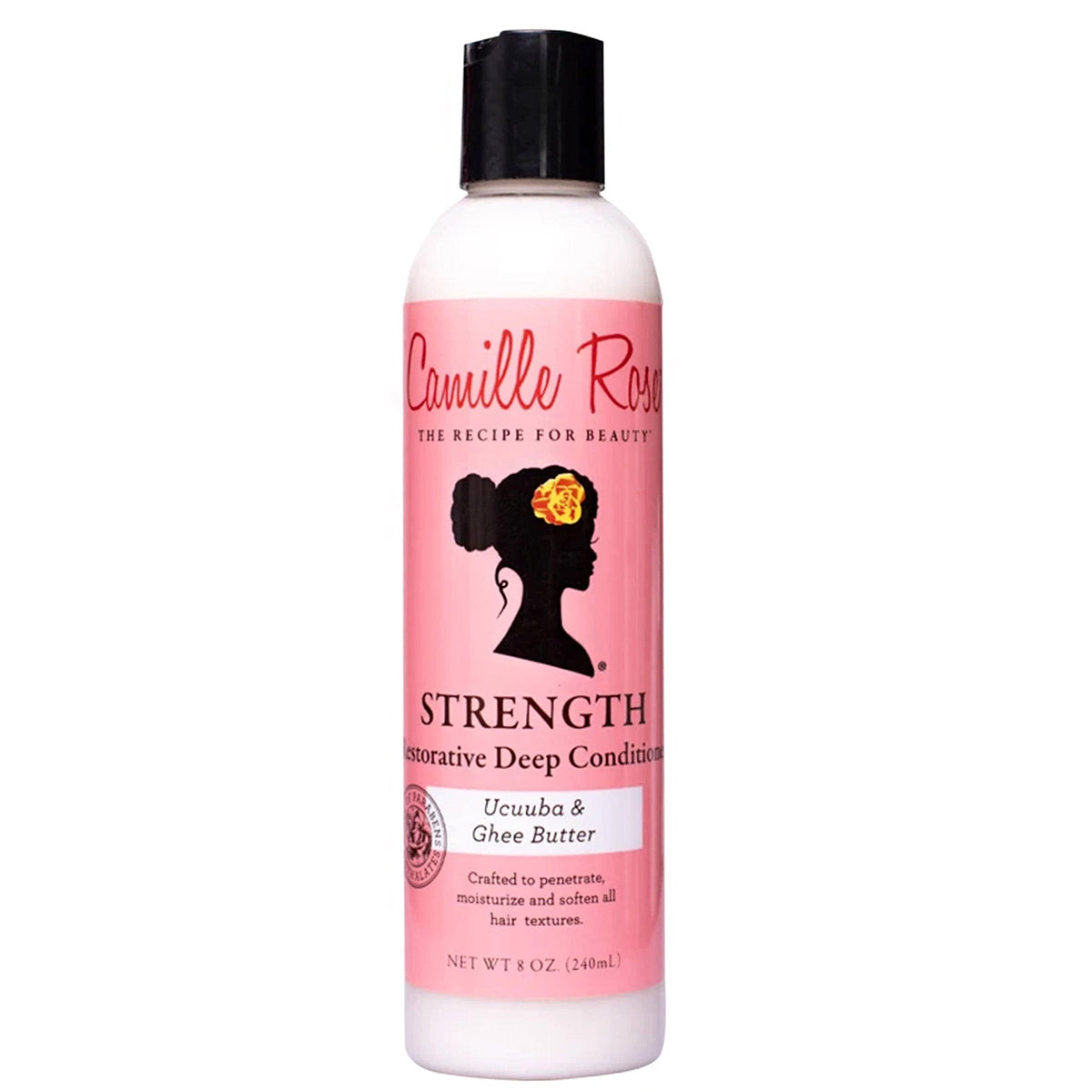 Camille Rose Strength Restorative Deep Conditioner 8oz