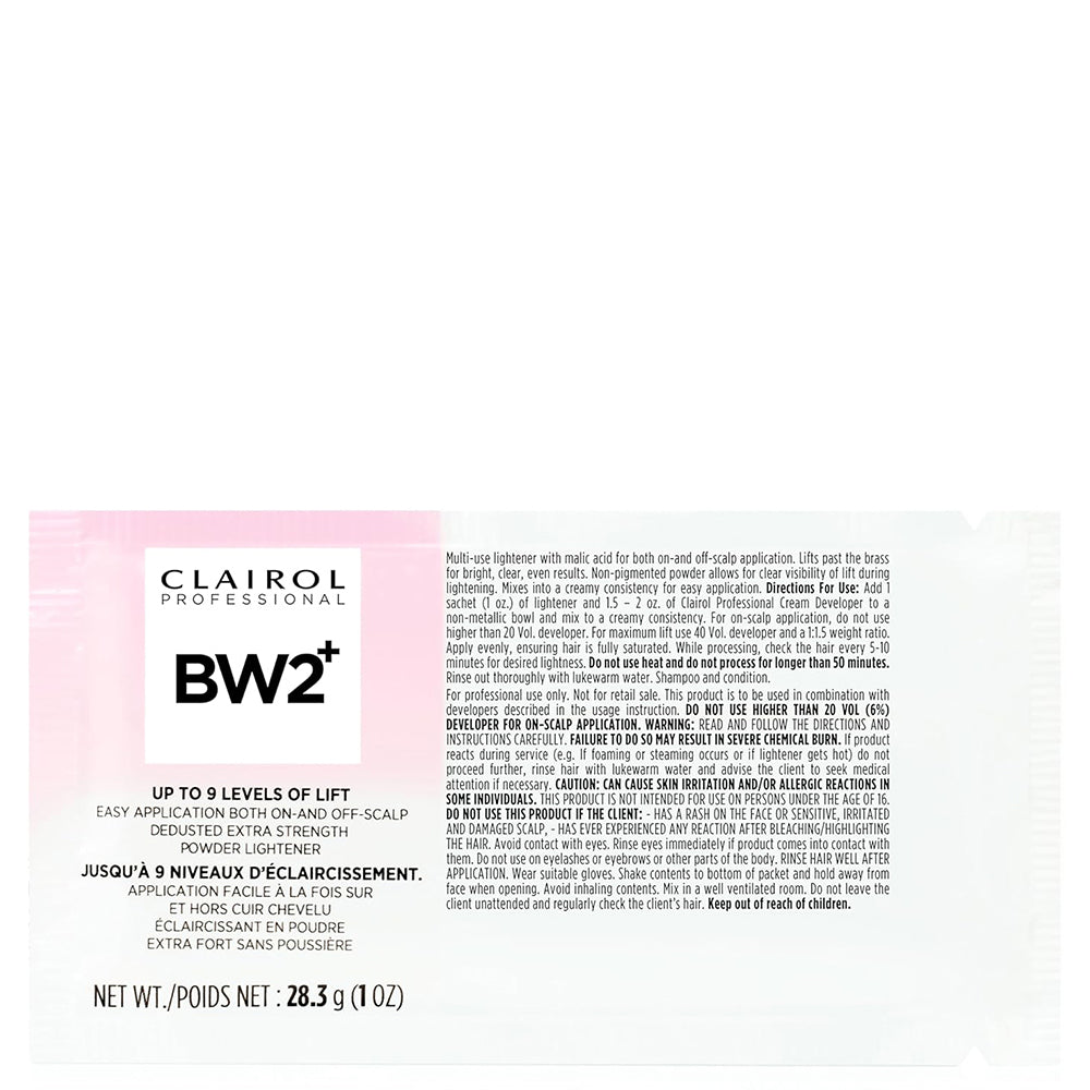 Clairol BW2+ Dedusted Extra Strength Powder Lightener 1oz