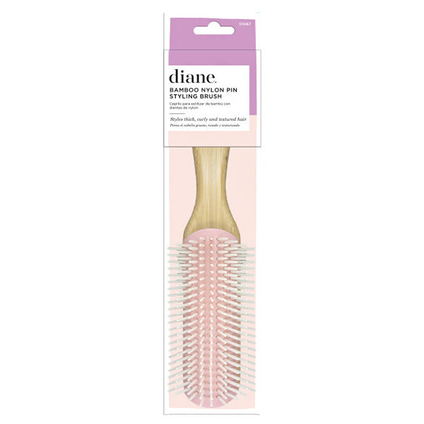 Diane D1067 Bamboo Nylon Pin Styling Brush