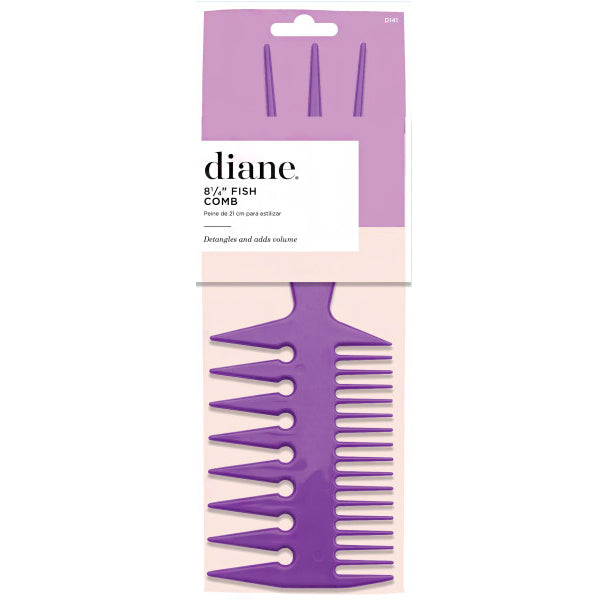 Diane #D141 Fish Comb 8-1\/4\"