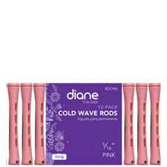 Diane #DCW6 Cold Wave Rods 5\/16\" Pink 12PK