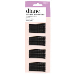 Diane #DEC002 Mini Bobby Pins 1-1\/2\" Black