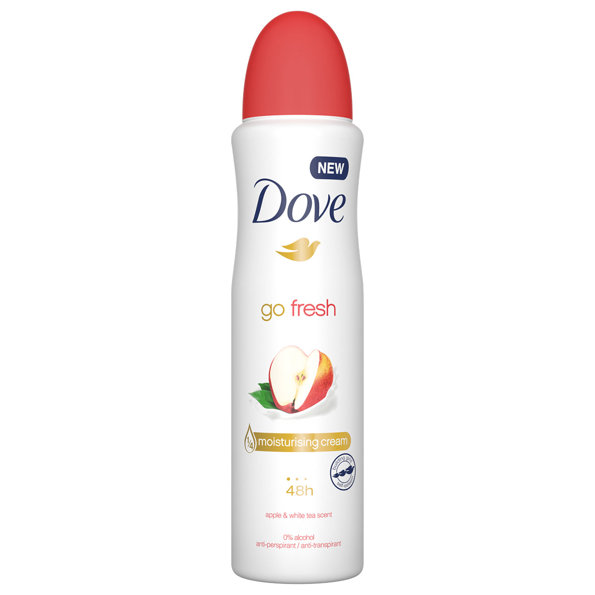 Dove Go Fresh Antiperspirant Deodorant Spray - Apple & White Tea Scent 8.4oz