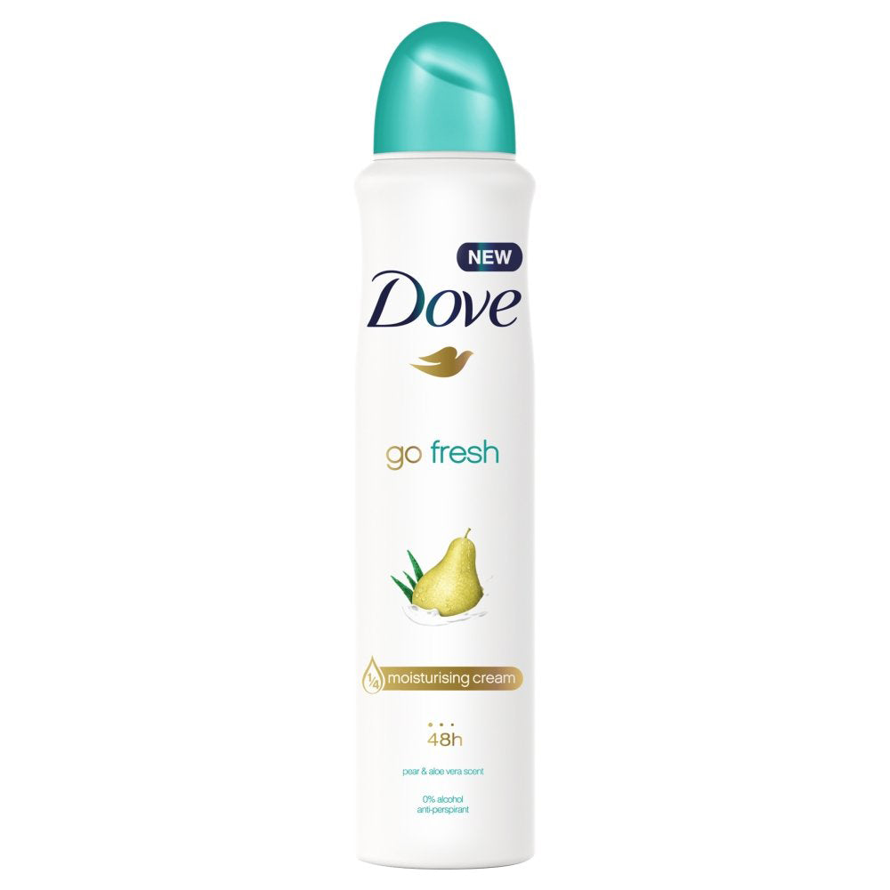 Dove Go Fresh Antiperspirant Deodorant Spray - Pear & Aloe Vera Scent 8.4oz