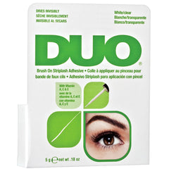 Duo Brush on Striplash Adhesive - Dries Invisibly \/ White Clear 0.18oz