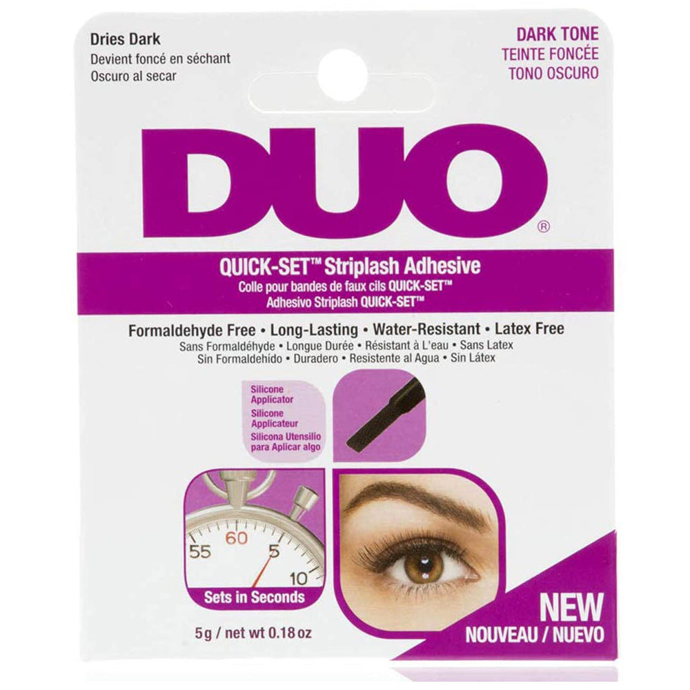 Duo Quick-Set Striplash Adhesive - Dries Dark \/ Dark Tone 0.18oz