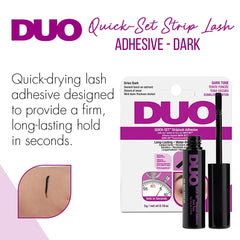 Duo Quick-Set Striplash Adhesive - Dries Dark \/ Dark Tone 0.18oz