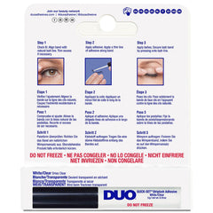 Duo Quick-Set Striplash Adhesive - Dries Clear \/ White Clear 0.18oz