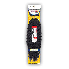 Freetress 100% Human Hair Braid - ISLAND CURL BULK 18