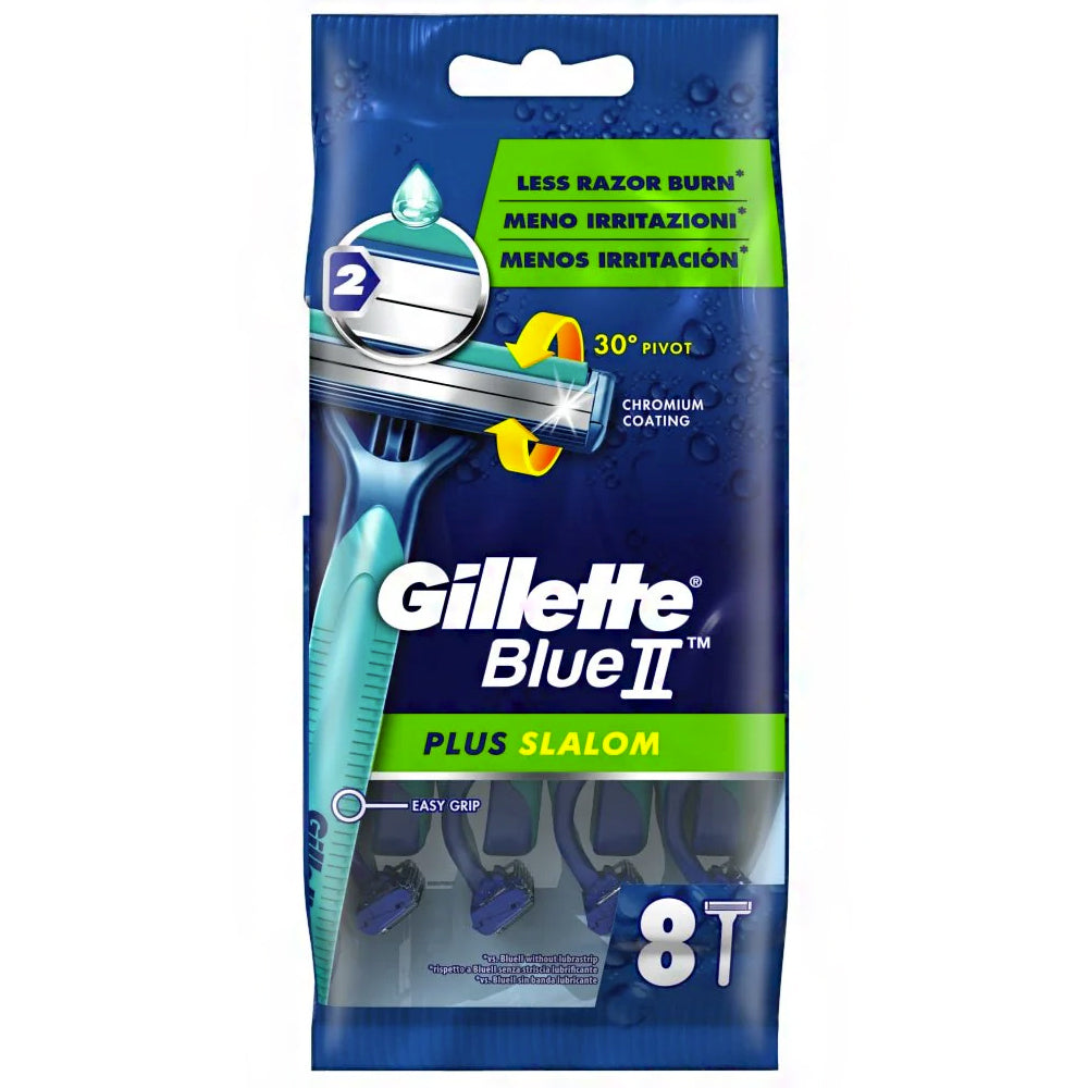 Gillette Blue II Plus Slalom Razors