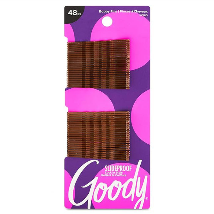 Goody #32965 Slideproof Bobby Pins 48ct