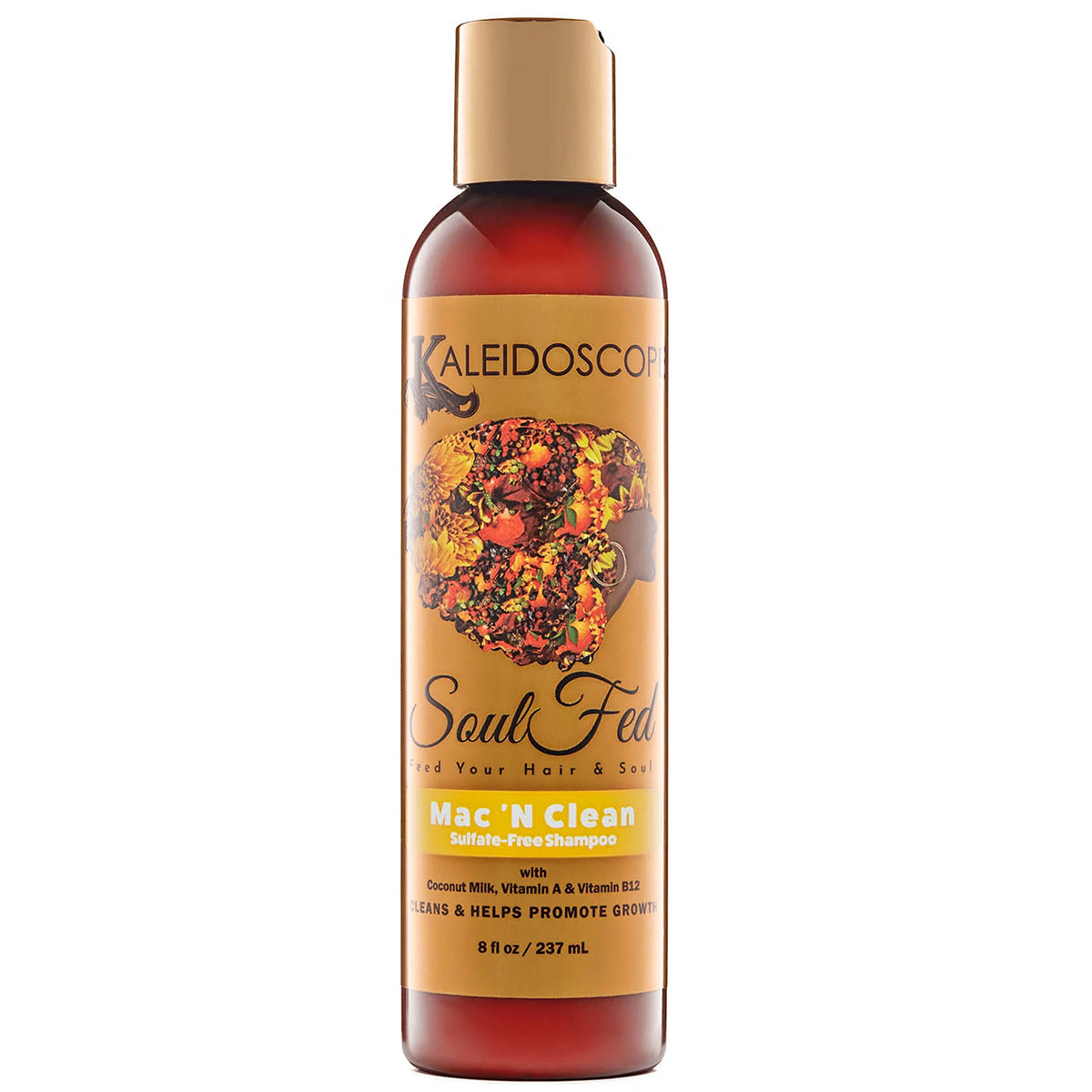 Kaleidoscope Soul Fed Mac N Clean Sulfate Free Shampoo 8oz