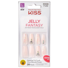 Kiss FJXX Gel Fantasy Jelly 28  Nails