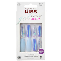 Kiss FJXX Gel Fantasy Jelly 28  Nails