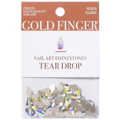 Kiss Gold Finger NARXX Nail Art Rhinestones