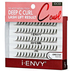 Kiss I-Envy IDCXX Deep C Curl Lash Lift Result Individual Lashes