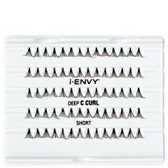 Kiss I-Envy IDCXX Deep C Curl Lash Lift Result Individual Lashes