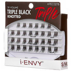 Kiss I-Envy KPECXXTB 3X Volume Triple Black Knotted Lashes