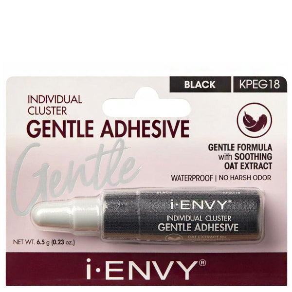 Kiss I-Envy KPEG18 Individual Cluster Gentle Adhesive - Black 0.23oz