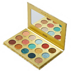 Kiss New York KMSP02 15 Color Shadow Palette - Give Me Gold