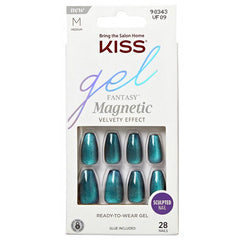 Kiss VFXX Fantasy Magnetic Velvet Effect Gel 28 Nails