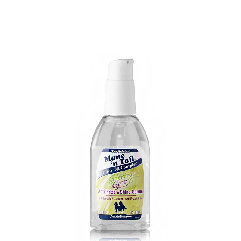 Mane'n Tail Herbal Gro Anti-Frizz Shine Serum 4oz