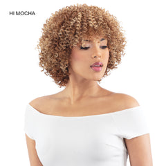 Mayde Beauty Human Hair Blend Mocha Wig - HAZE