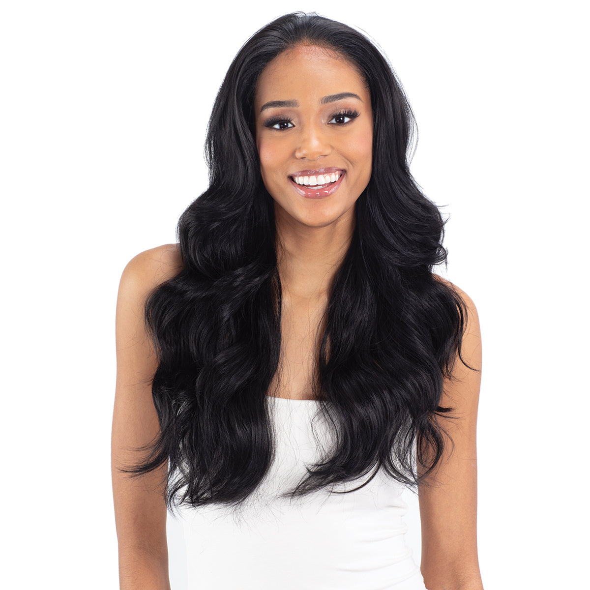 Mayde Beauty Synthetic Hair 13x6 Glueless HD Frontal Lace Wig - ROMY