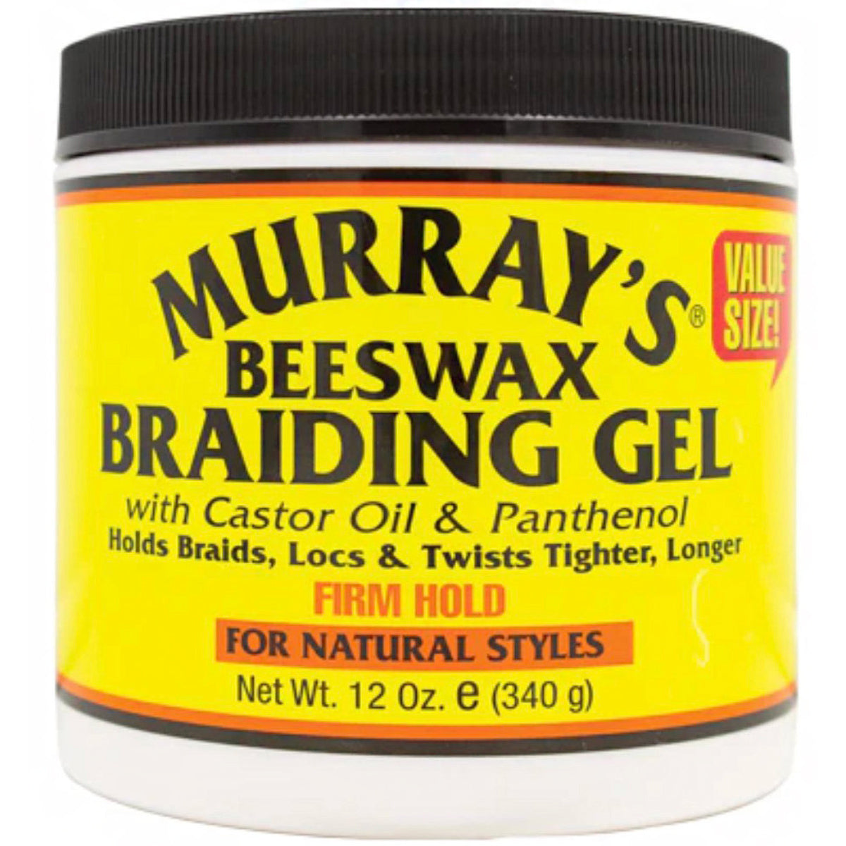 Murray's Beeswax Braiding Gel 12oz