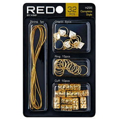 Red by Kiss HZ9X Complete Style Braid Charm