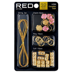 Red by Kiss HZ9X Complete Style Braid Charm