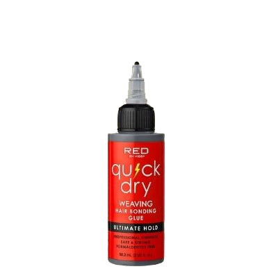 Red by Kiss UGL02D Quick Dry Weaving Hair Bonding Glue - Ultimate Hold 2oz