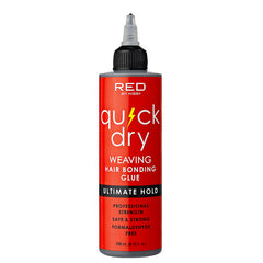 Red by Kiss UGL04D Quick Dry Weaving Hair Bonding Glue - Ultimate Hold 8oz