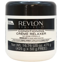 Revlon Realistic No Base Conditioning Creme Relaxer - Regular 16.76oz