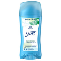 Secret Invisible Solid Antiperspirant Deodorant - Shower Fresh 2.6oz