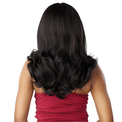 Sensationnel Curls Kinks & Co Synthetic Hair Glueless V Part Wig - V UNIT 3