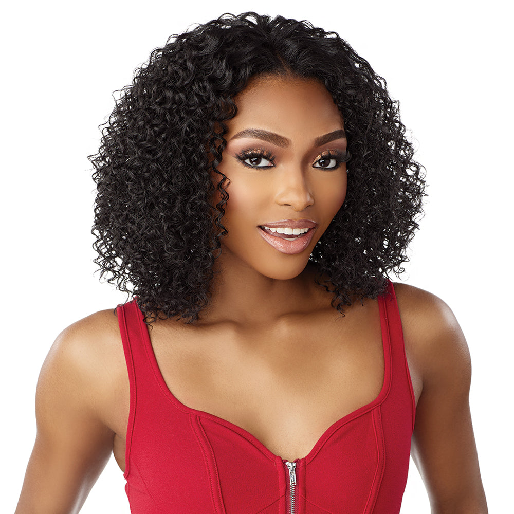 Sensationnel Curls Kinks & Co Synthetic Hair Glueless V Part Wig - V UNIT 4