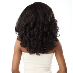 Sensationnel Curls Kinks & Co Synthetic Hair Glueless HD Lace Wig - Y PART KINKY ROLLER SET 16